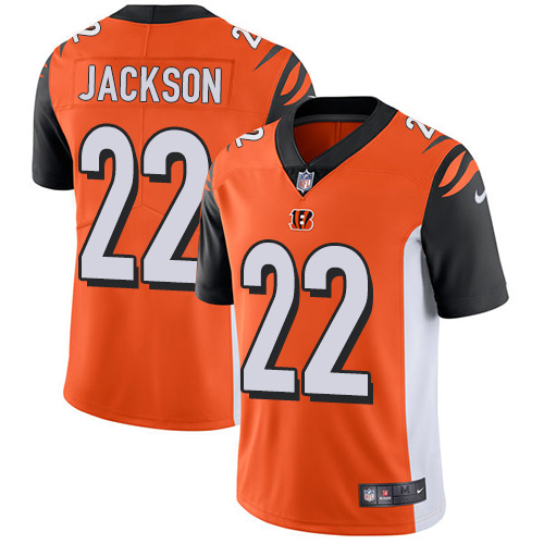 Nike Bengals #22 William Jackson Orange Alternate Youth Stitched NFL Vapor Untouchable Limited Jersey - Click Image to Close